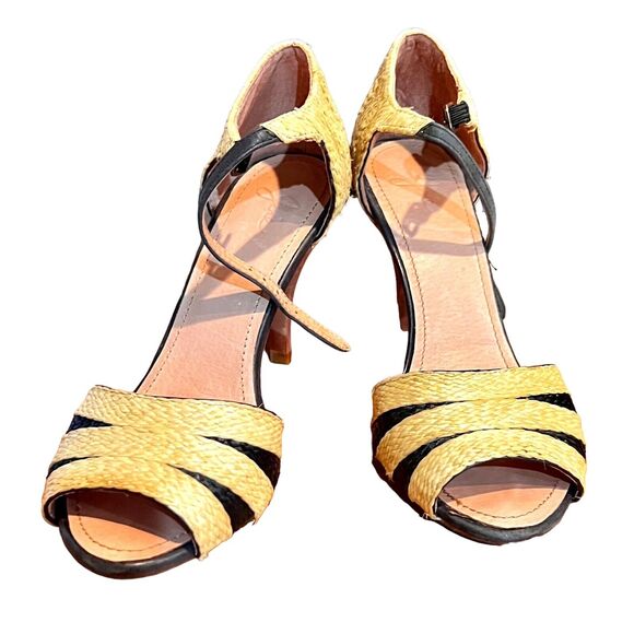 Joie Black and Tan Heels - Picture 10 of 10